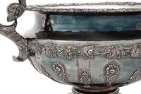 A Scottish Victorian Silver Punch Bowl