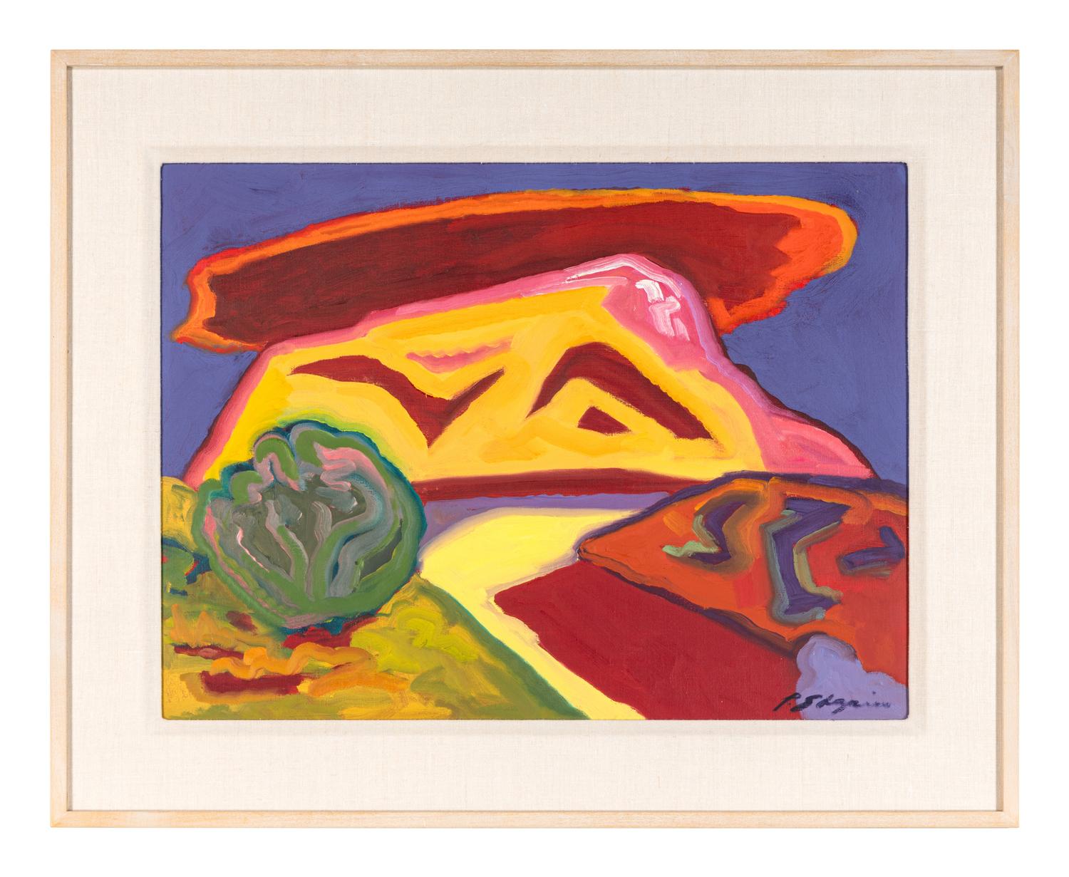 Red Cloud, Yellow Mesa , 1986