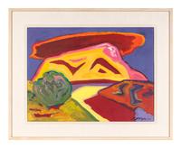 Red Cloud, Yellow Mesa , 1986