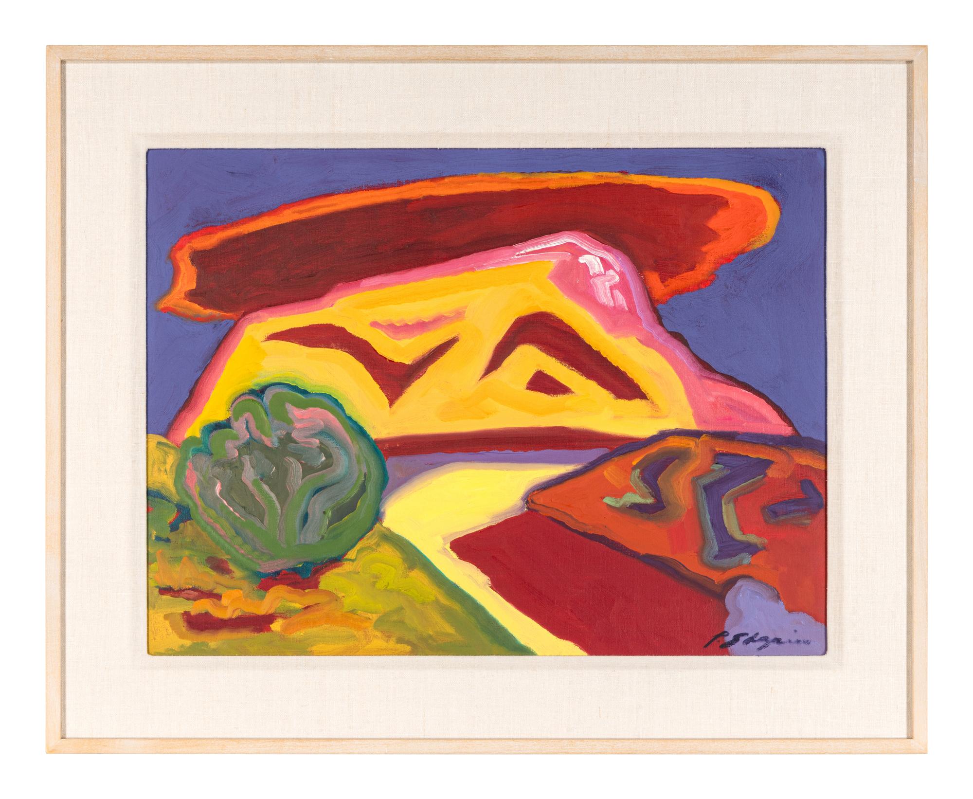 Red Cloud, Yellow Mesa , 1986