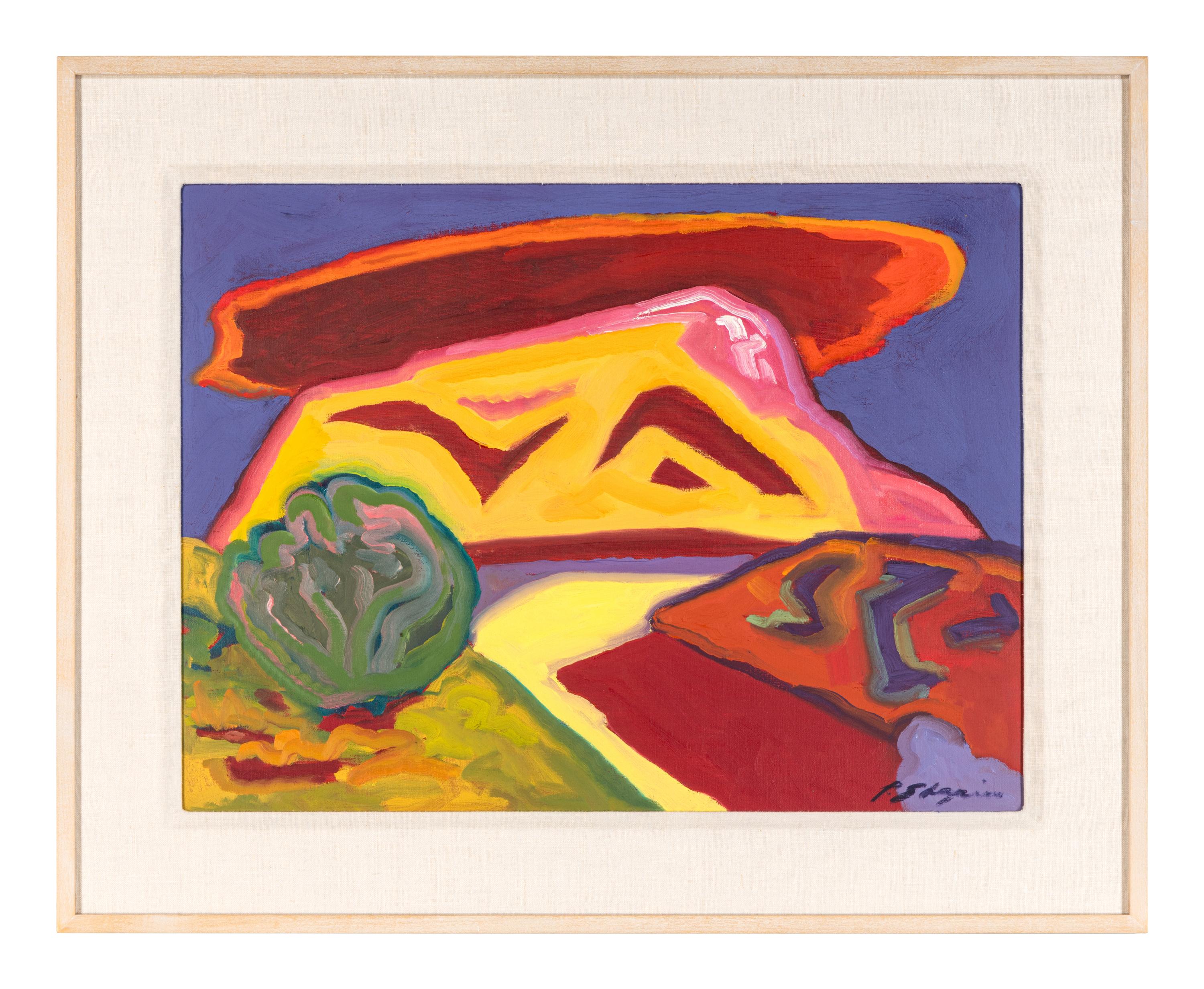 Red Cloud, Yellow Mesa , 1986
