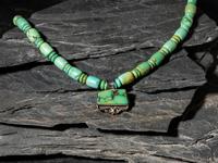 Single-strand Turquoise Necklace