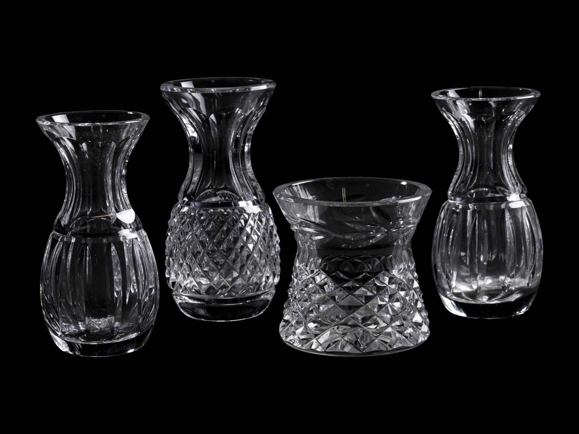 A Group of Waterford Cut Glass Table Articles