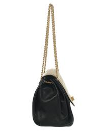Chanel Bicolor Chocolate Bar Accordion Bag