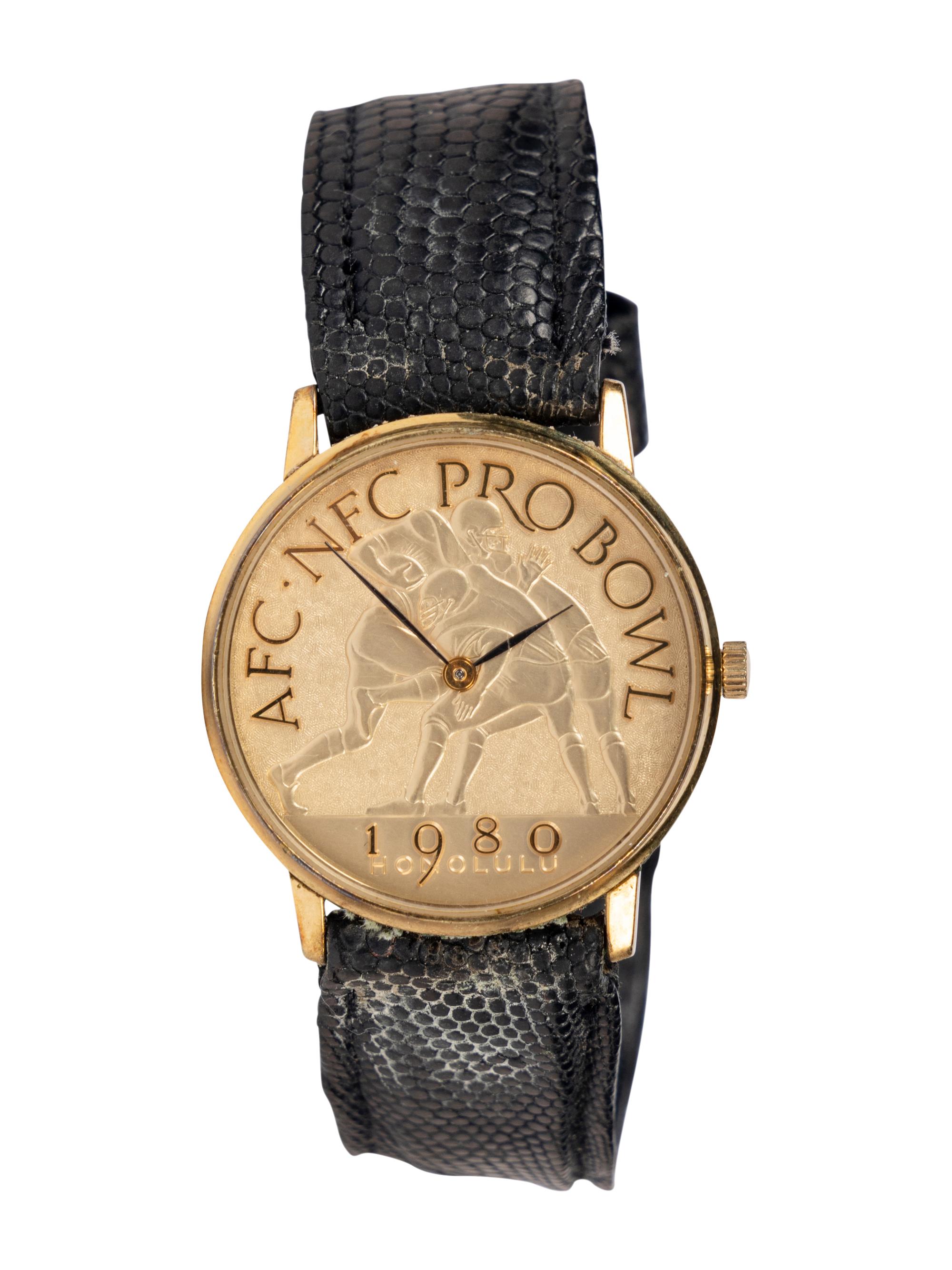 A 1980 NFL Pro Bowl Watch Awarded to Mike Ditka