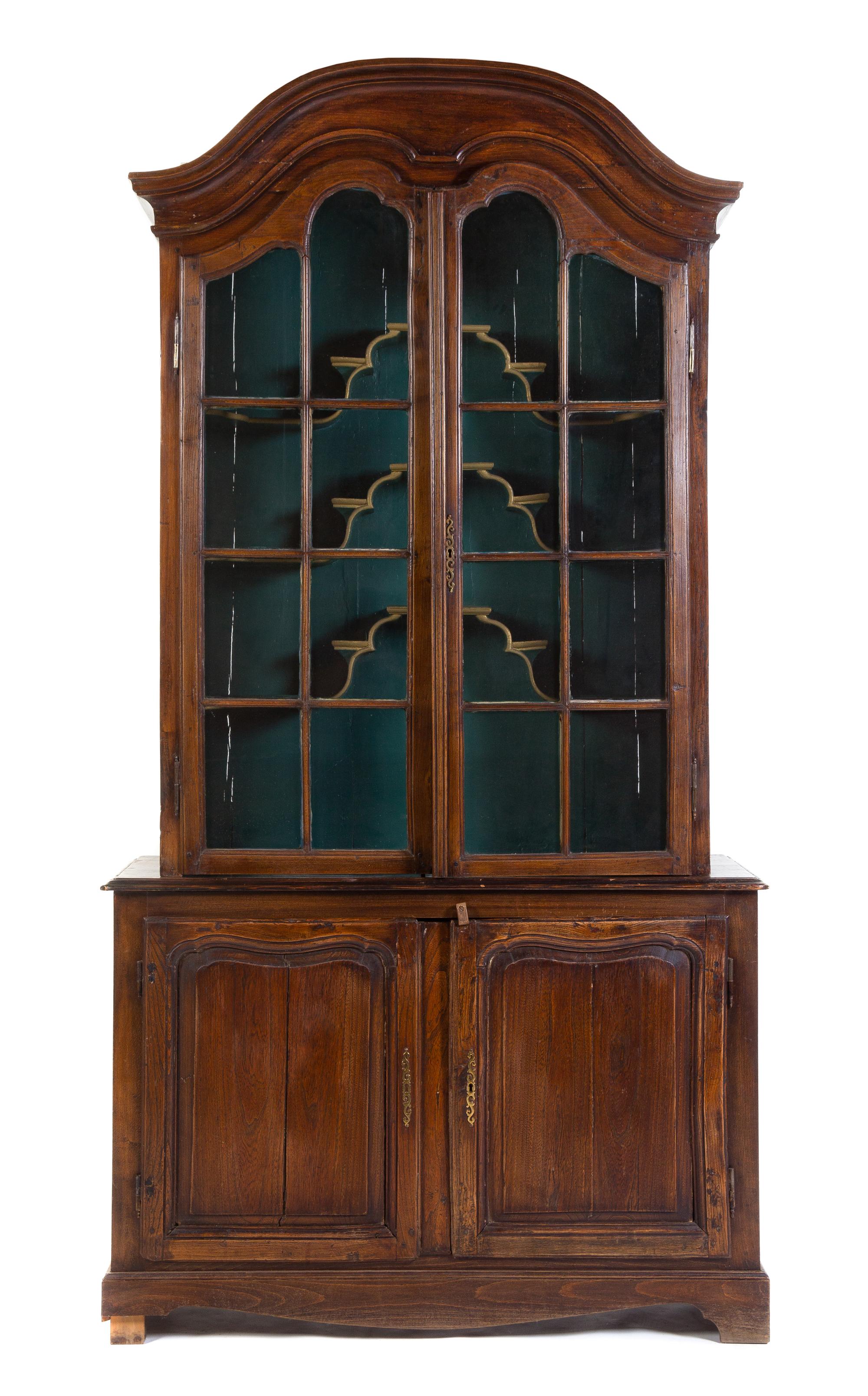 A Dutch Oak Cabinet — 18TH CENTURY WITH LATER PAINT
