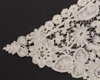 Three Velvet Pieces: One Two-Piece Dress Ensemble with Lace Collar, One Bodice, 1880s