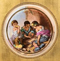 A Pair of Limoges Porcelain Plaques