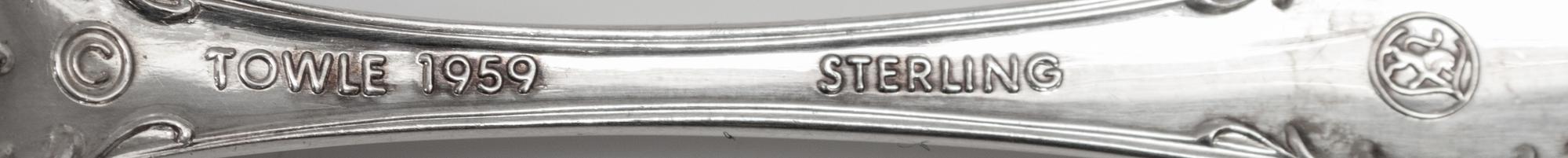 A Towle Debussy Pattern Flatware Service for Eight, Plus