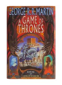 MARTIN, George R. R. (b. 1948). [A Song of Ice and Fire series:] A Game of Thrones -- A Clash of Kings -- A Storm of Swords -- A Feast for Crows . London: Voyager, Harper Collins, 1996, 1998, 2000, 2005.