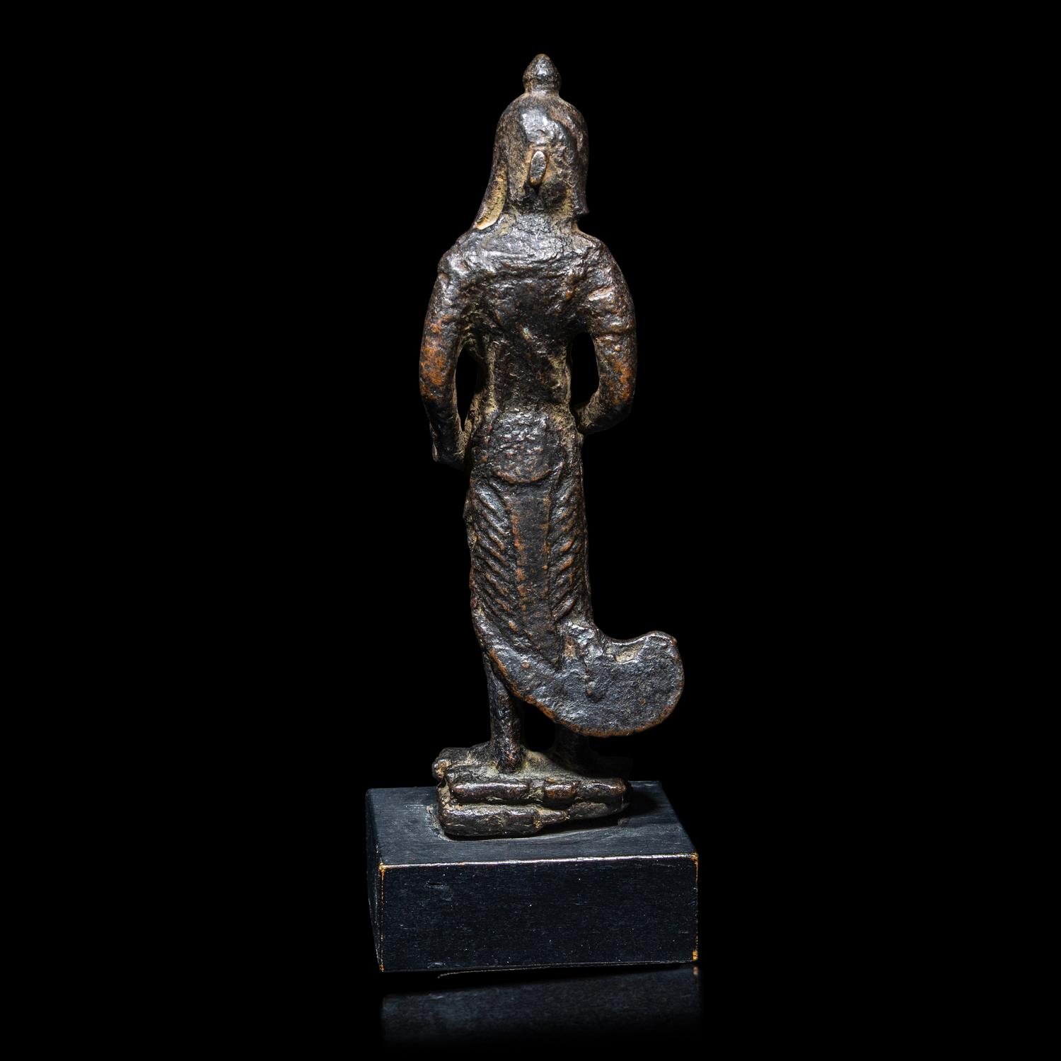A Chinese Bronze Figure of Achala, Dali Kingdom 大理銅立佛