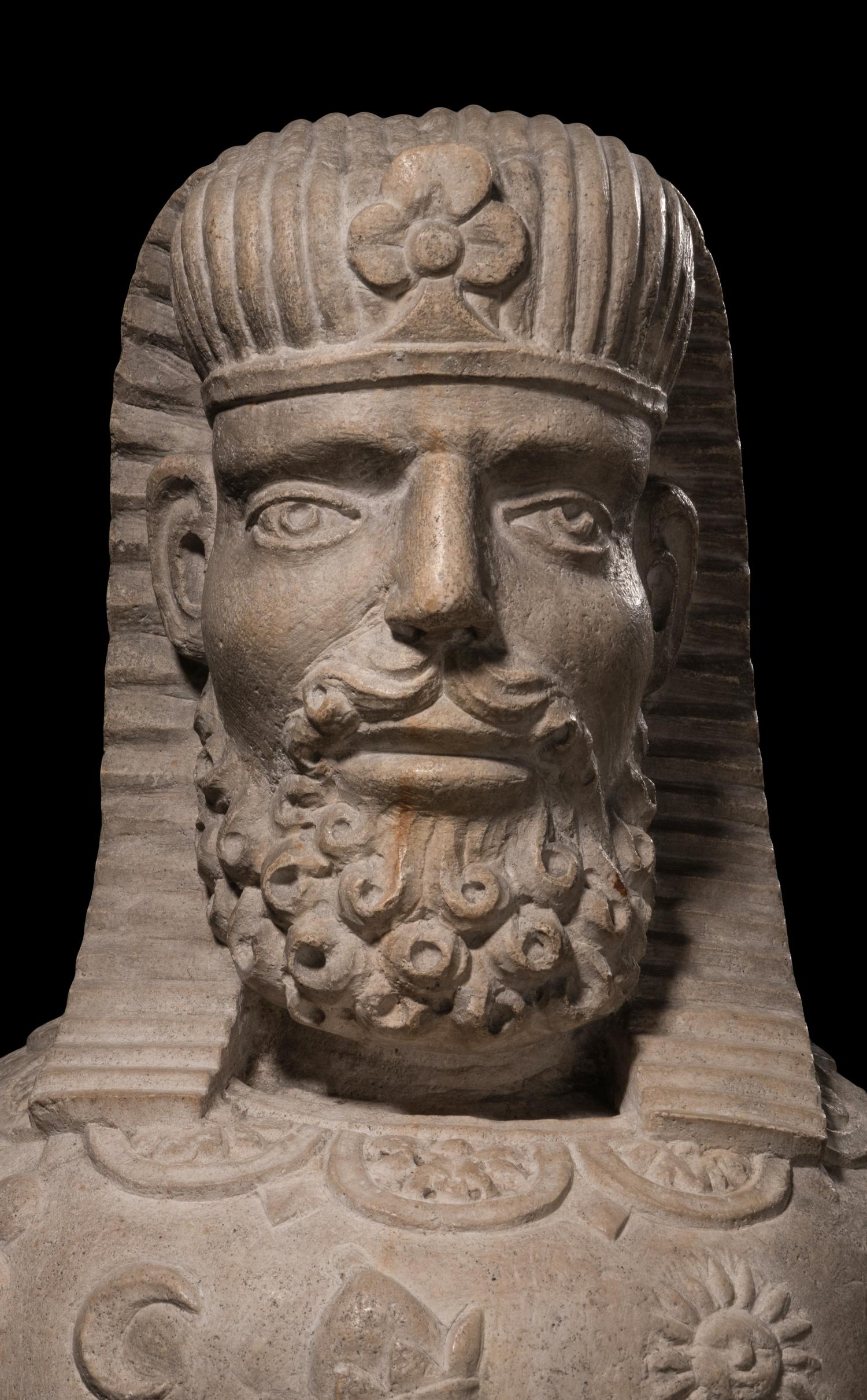 A Carved Stone Osiris-Canopus