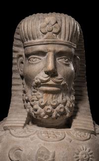 A Carved Stone Osiris-Canopus