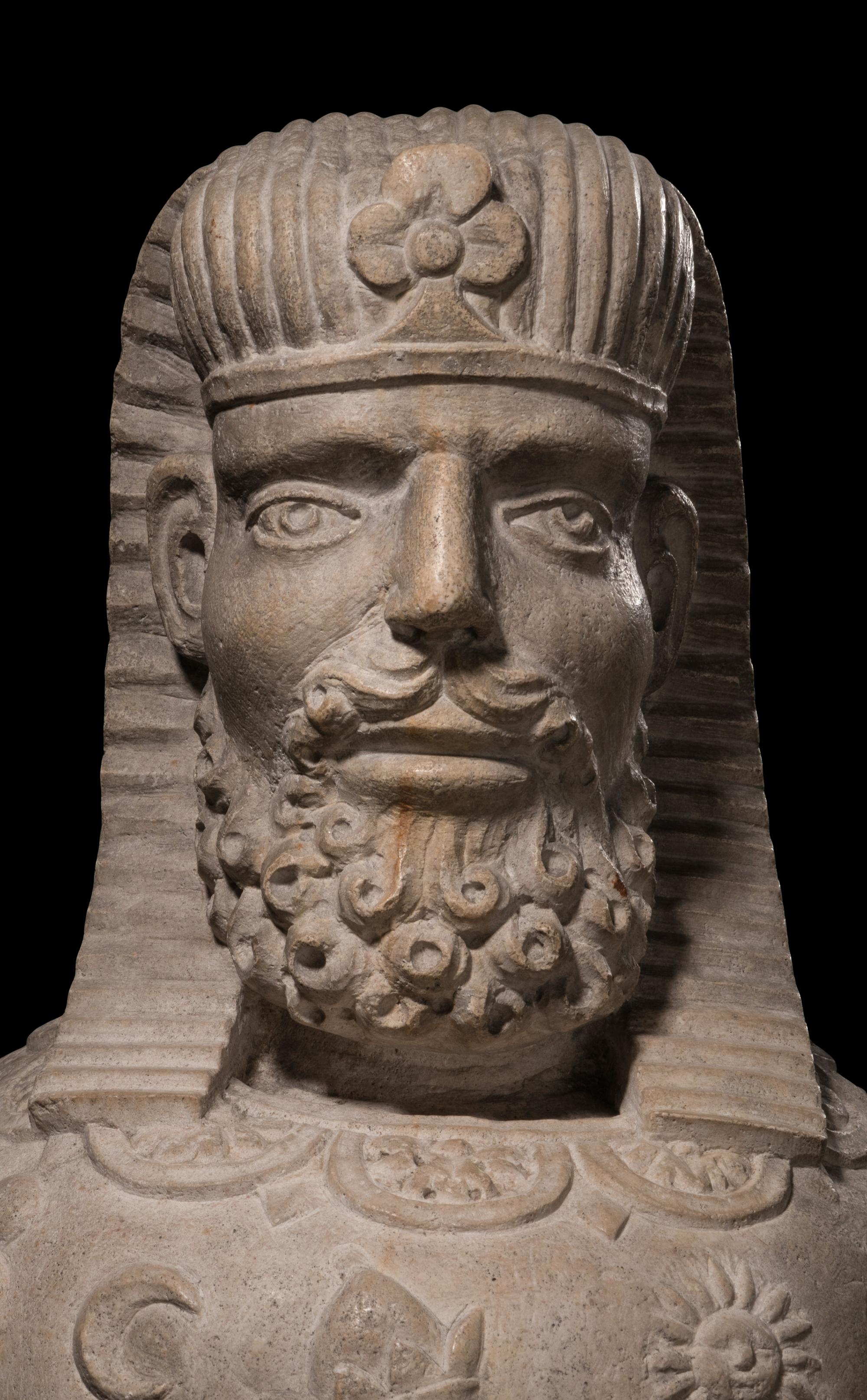 A Carved Stone Osiris-Canopus