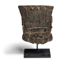 An Egyptian Double-Side Amulet with Bes and Hieroglyphs
