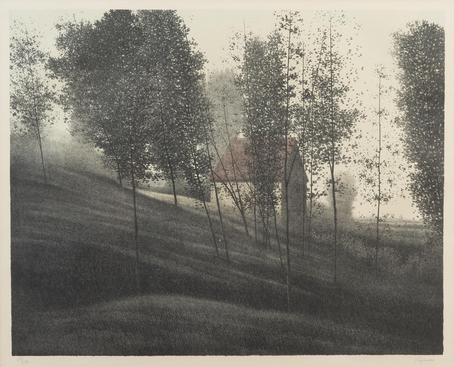 Robert Kipniss, (American, b. 1931), A Group of Four Aquatints