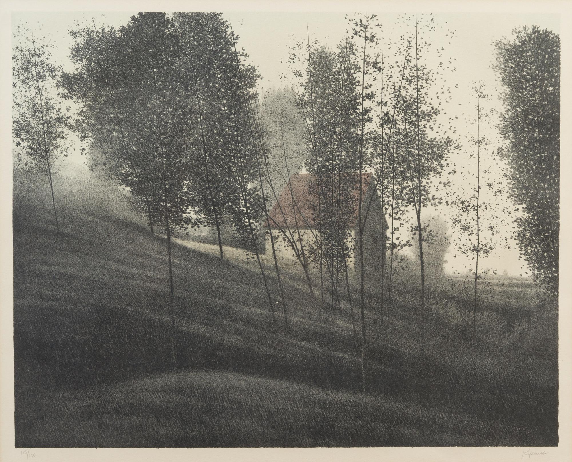 Robert Kipniss, (American, b. 1931), A Group of Four Aquatints