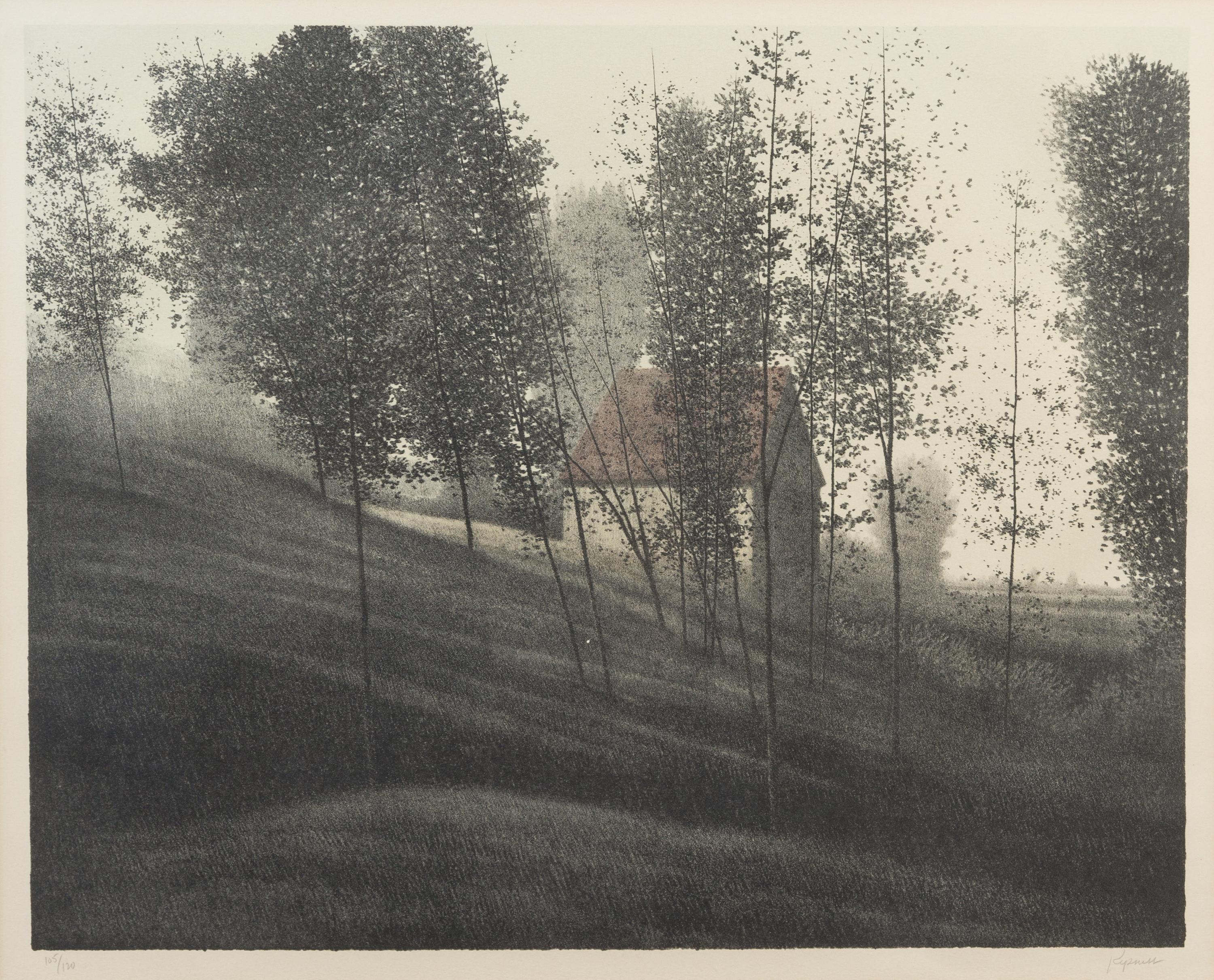 Robert Kipniss, (American, b. 1931), A Group of Four Aquatints
