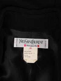 Yves Saint Laurent Rive Gauche Wool Coat, 1980-90s
