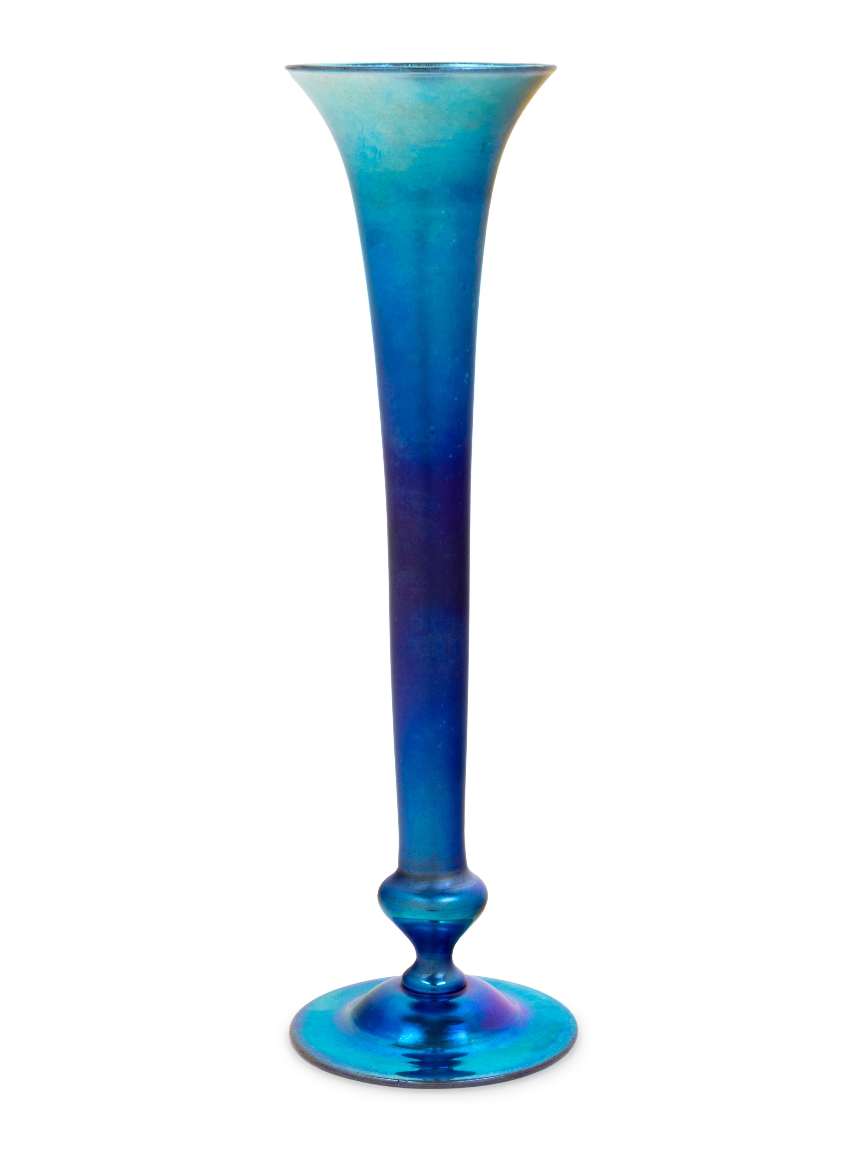 A Tiffany Studios Favrile Glass Vase