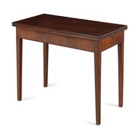 A George III Mahogany Flip-Top Table