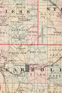 A group of 14 19th and 20th century maps, comprising: