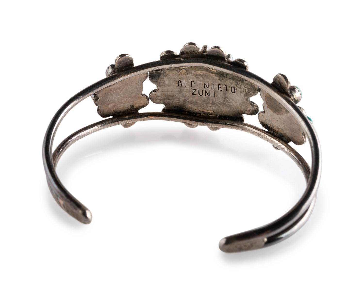 Zuni Cuff Bracelets, with Inlay