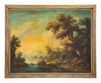 A Pair of Italian Landscapes