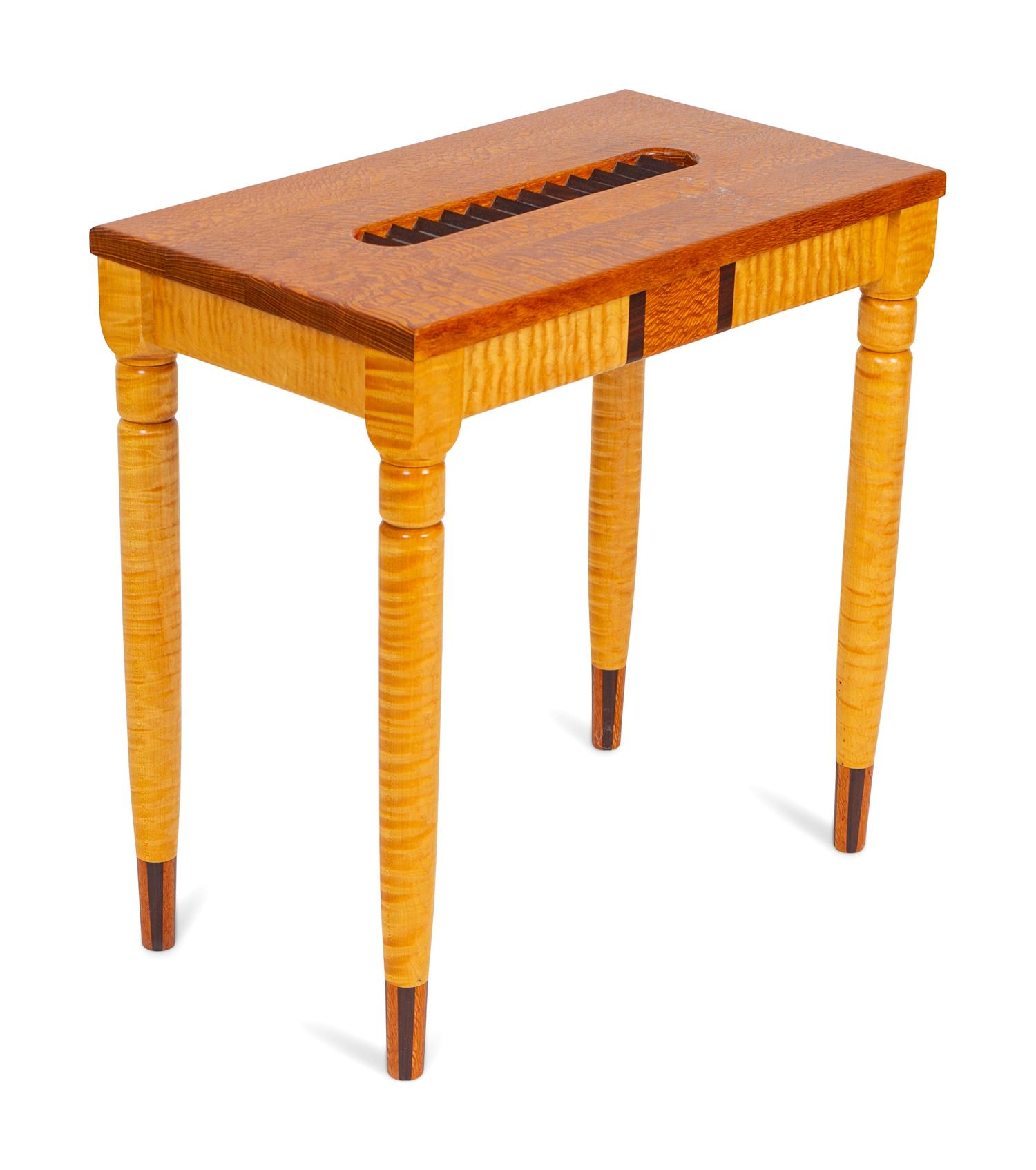 An American Studio Craft Side Table