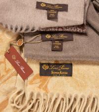 Three Loro Piana Cashmere Scarves