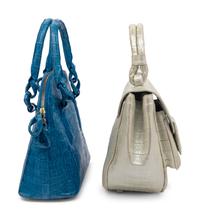 Two Nancy Gonzalez Crocodile Handbags