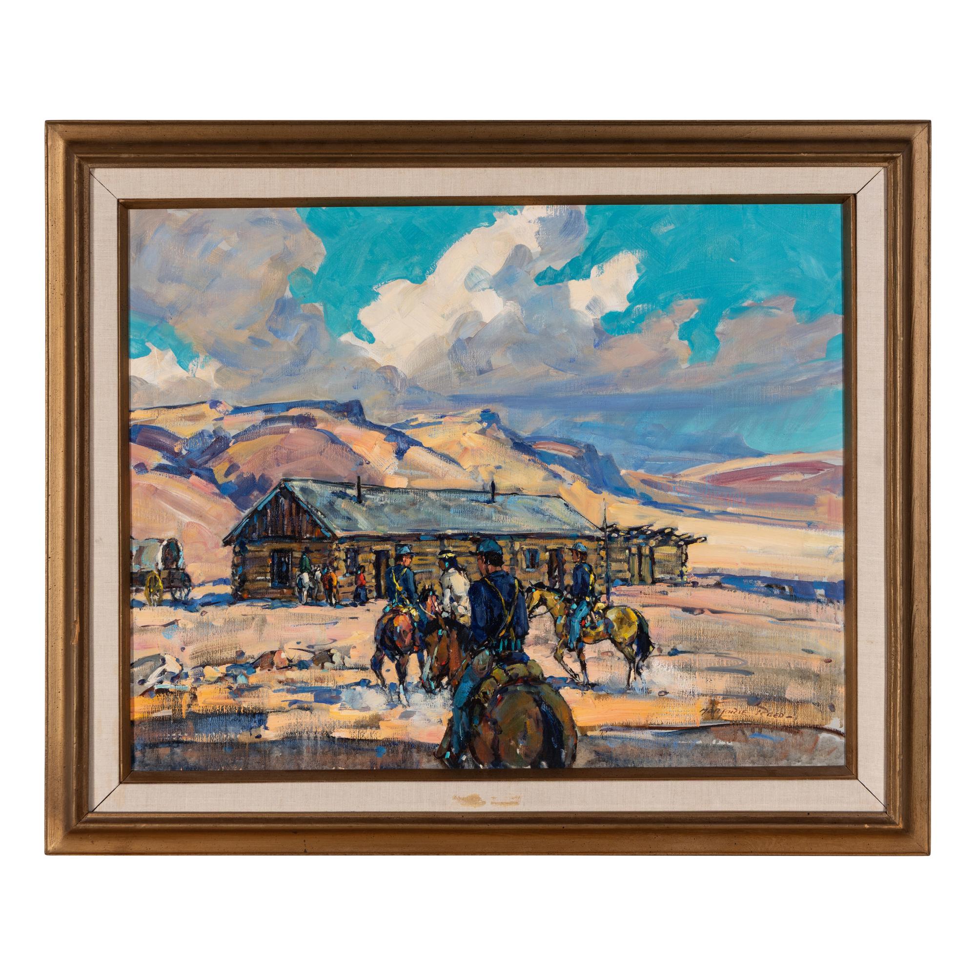 Marjorie Reed (American, 1915–1996) — The Military at Chinle