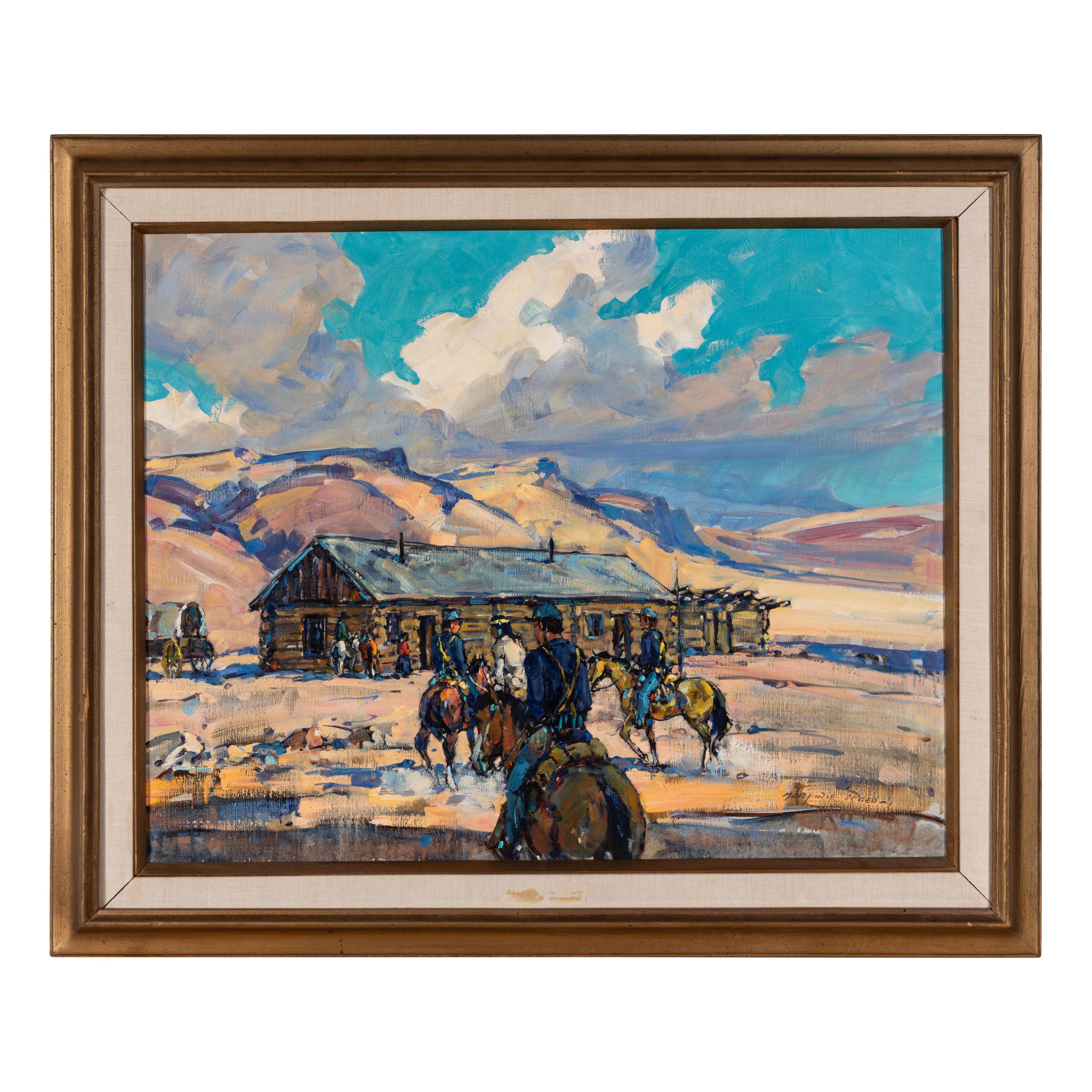 Marjorie Reed (American, 1915–1996) — The Military at Chinle