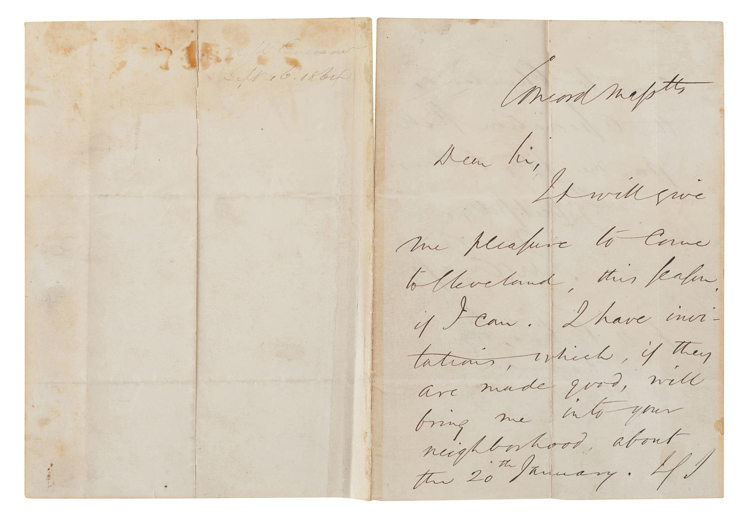 EMERSON, Ralph Waldo (1803-1882). Essays. Boston: James Munroe and Company, 1841.