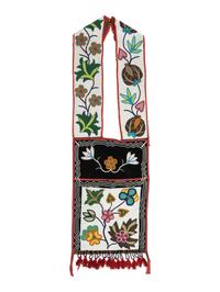 Anishinaabe Beaded Bandolier Bag