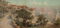 El Tovar, Grand Canyon Arizona, on the Santa Fe , 1906