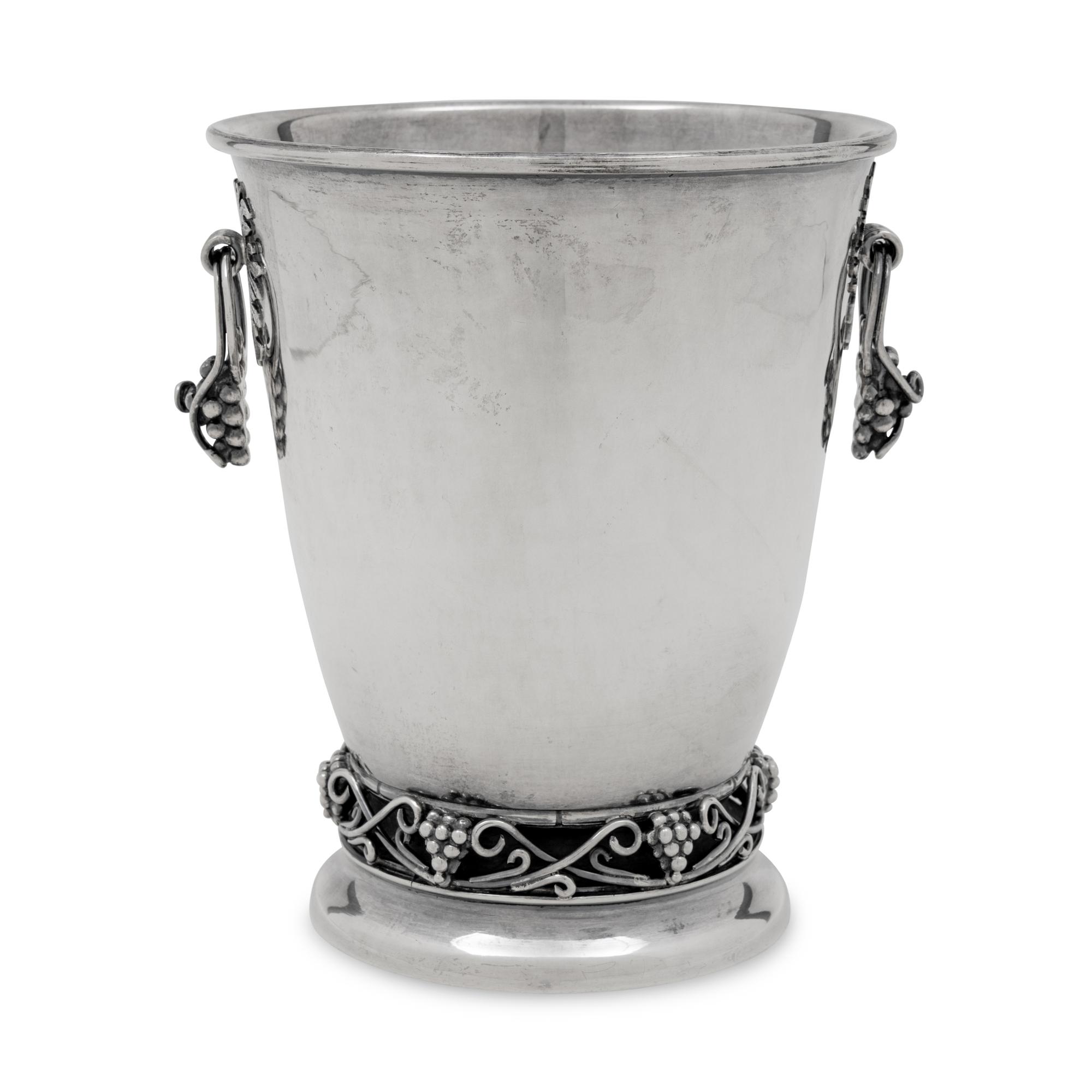 A Mexican Silver Wine Cooler