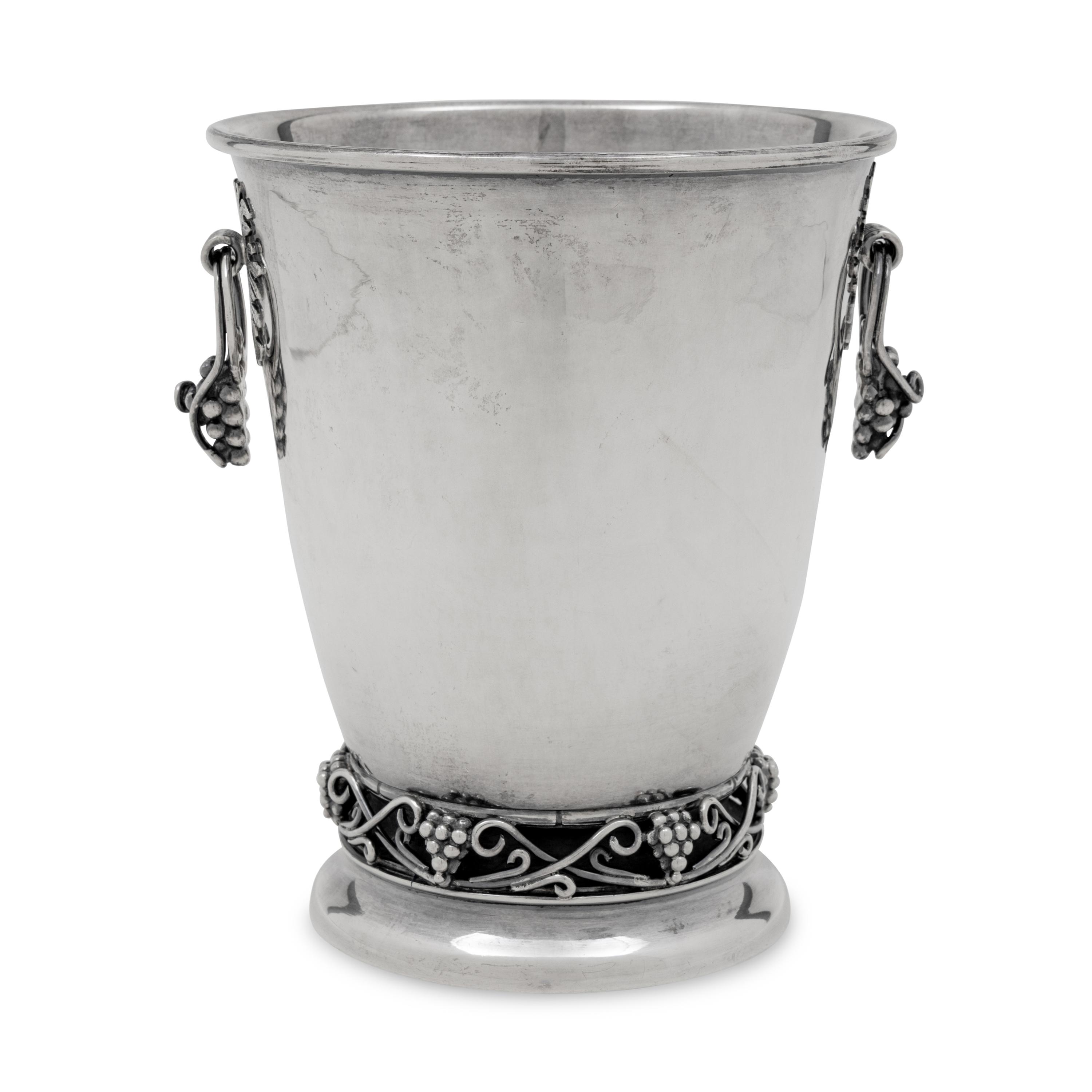 A Mexican Silver Wine Cooler