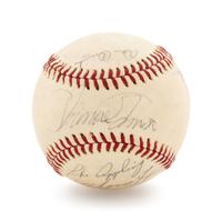A 1950s Chicago White Sox Signed Baseball Including Nellie Fox and Luke Appling