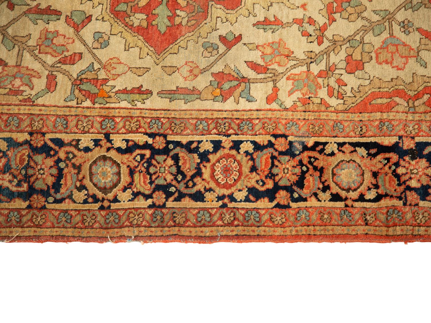A Heriz Wool Rug