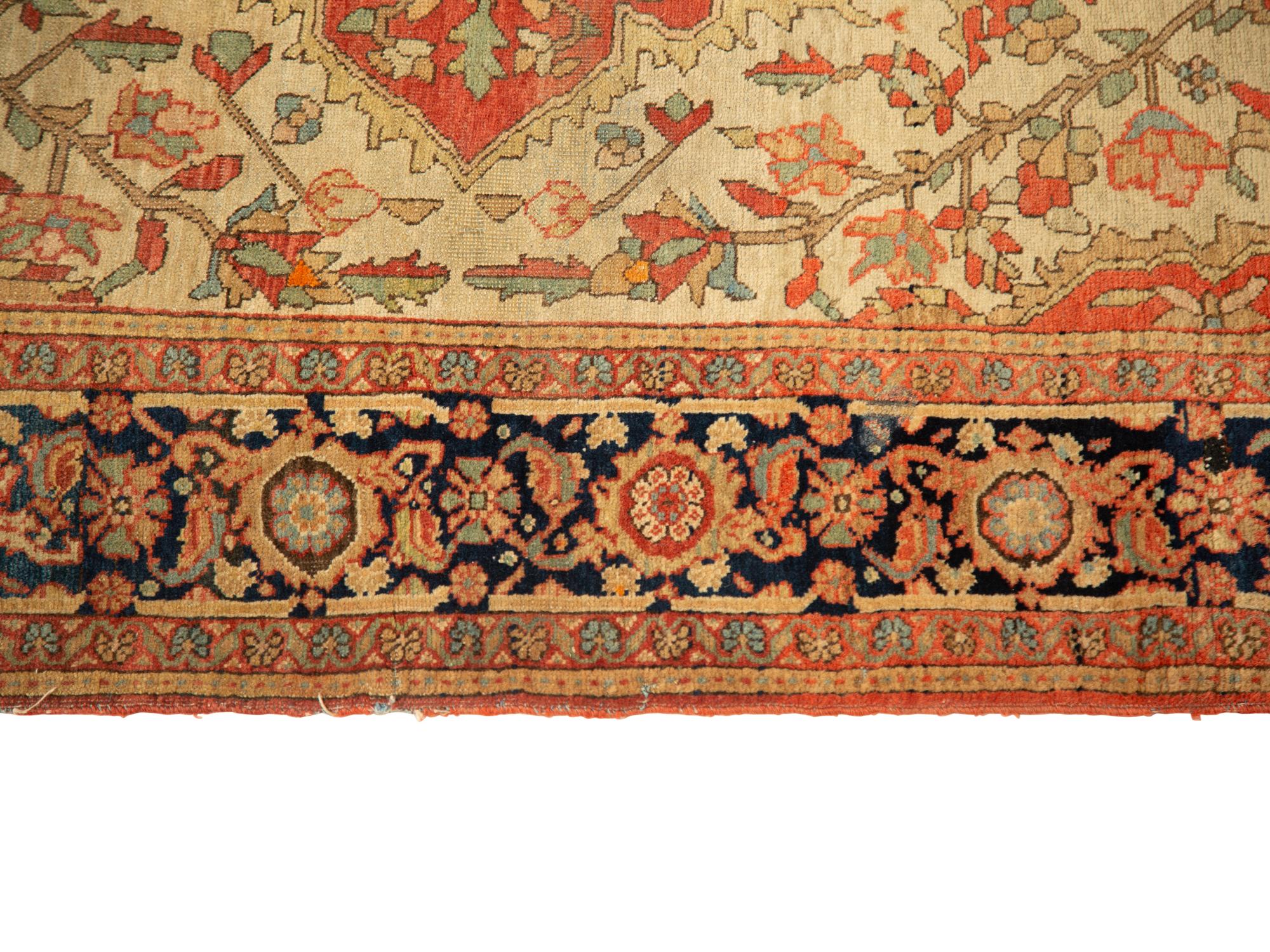 A Heriz Wool Rug