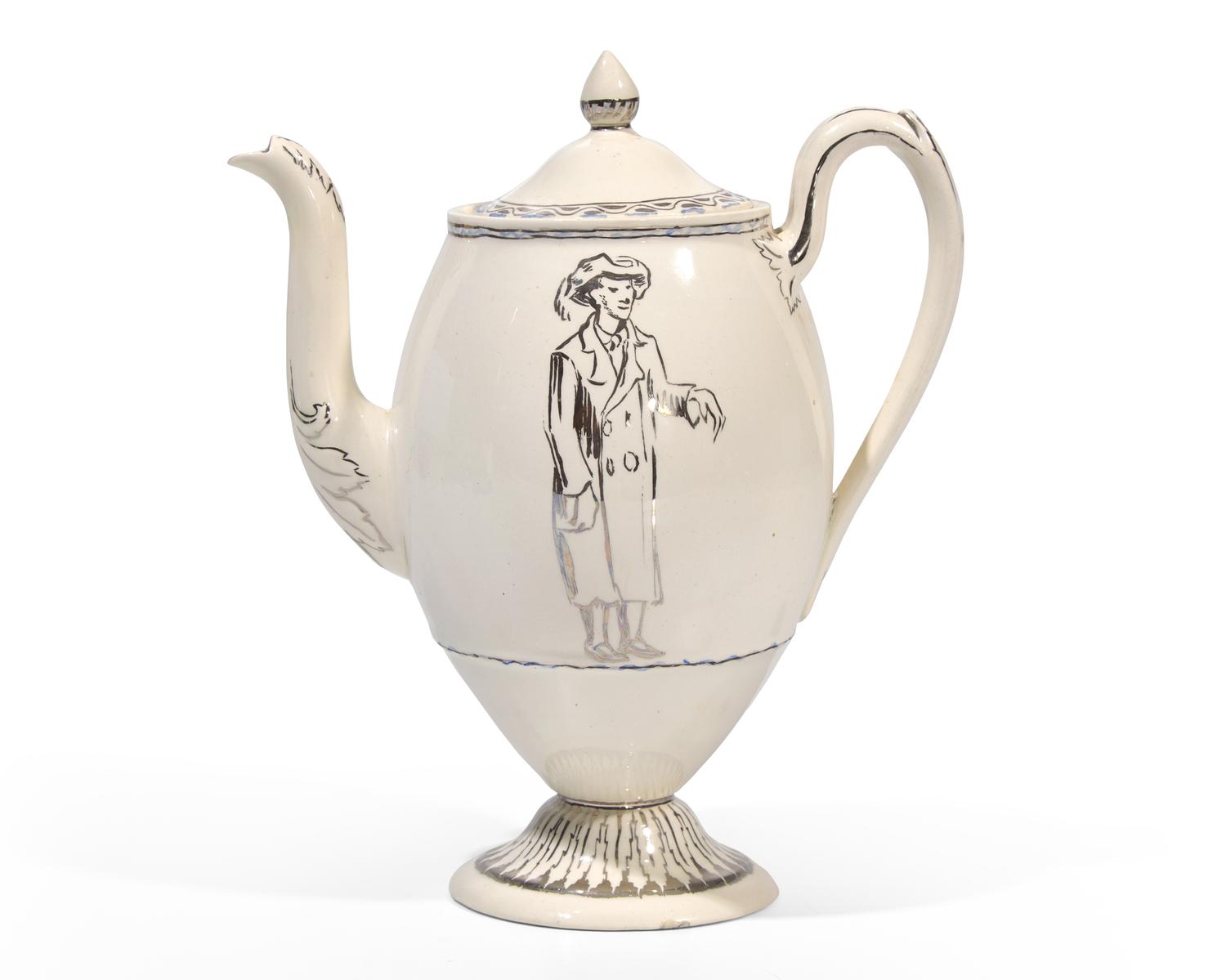 A Wedgwood Queensware Coffee Pot