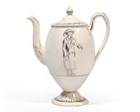 A Wedgwood Queensware Coffee Pot