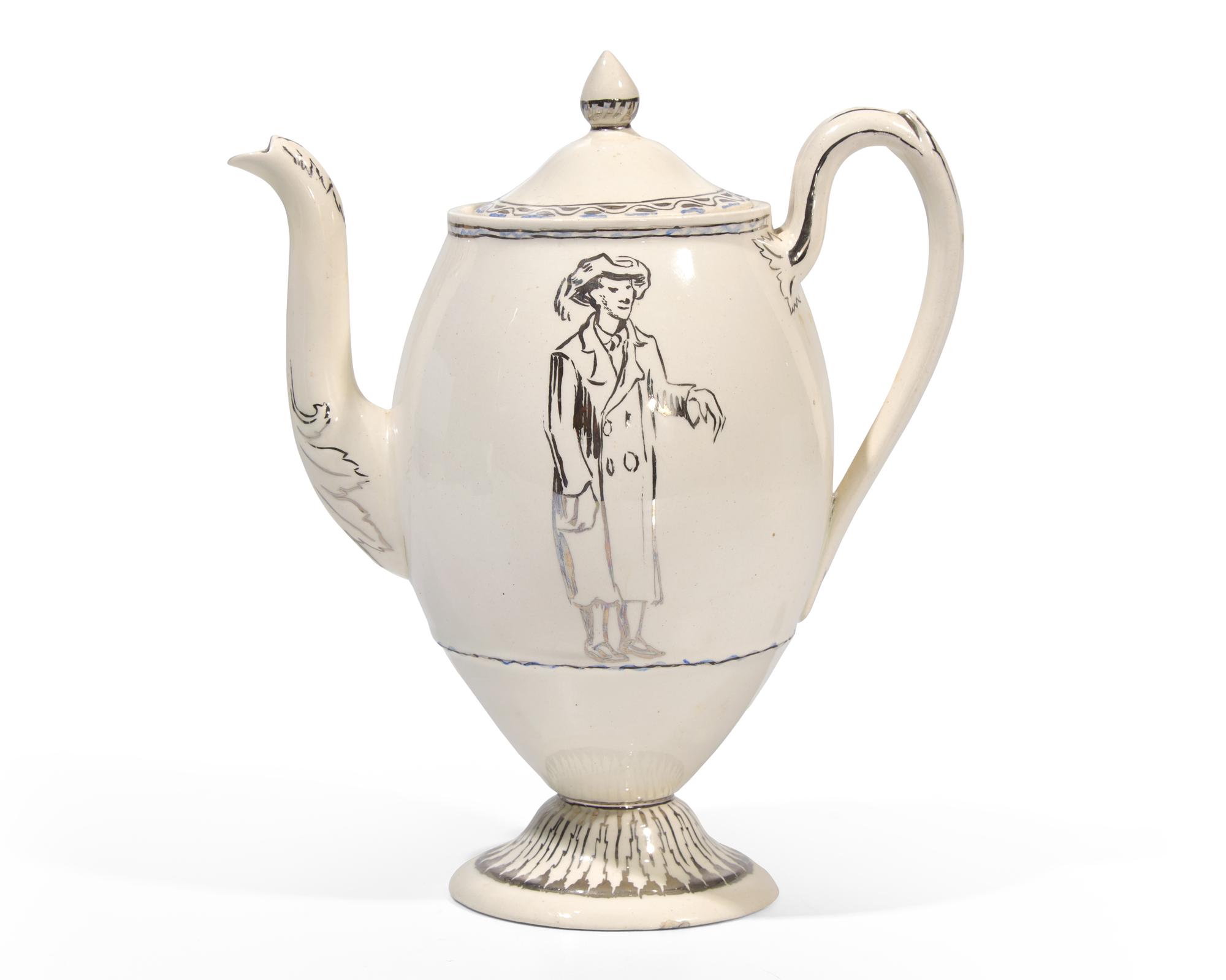 A Wedgwood Queensware Coffee Pot