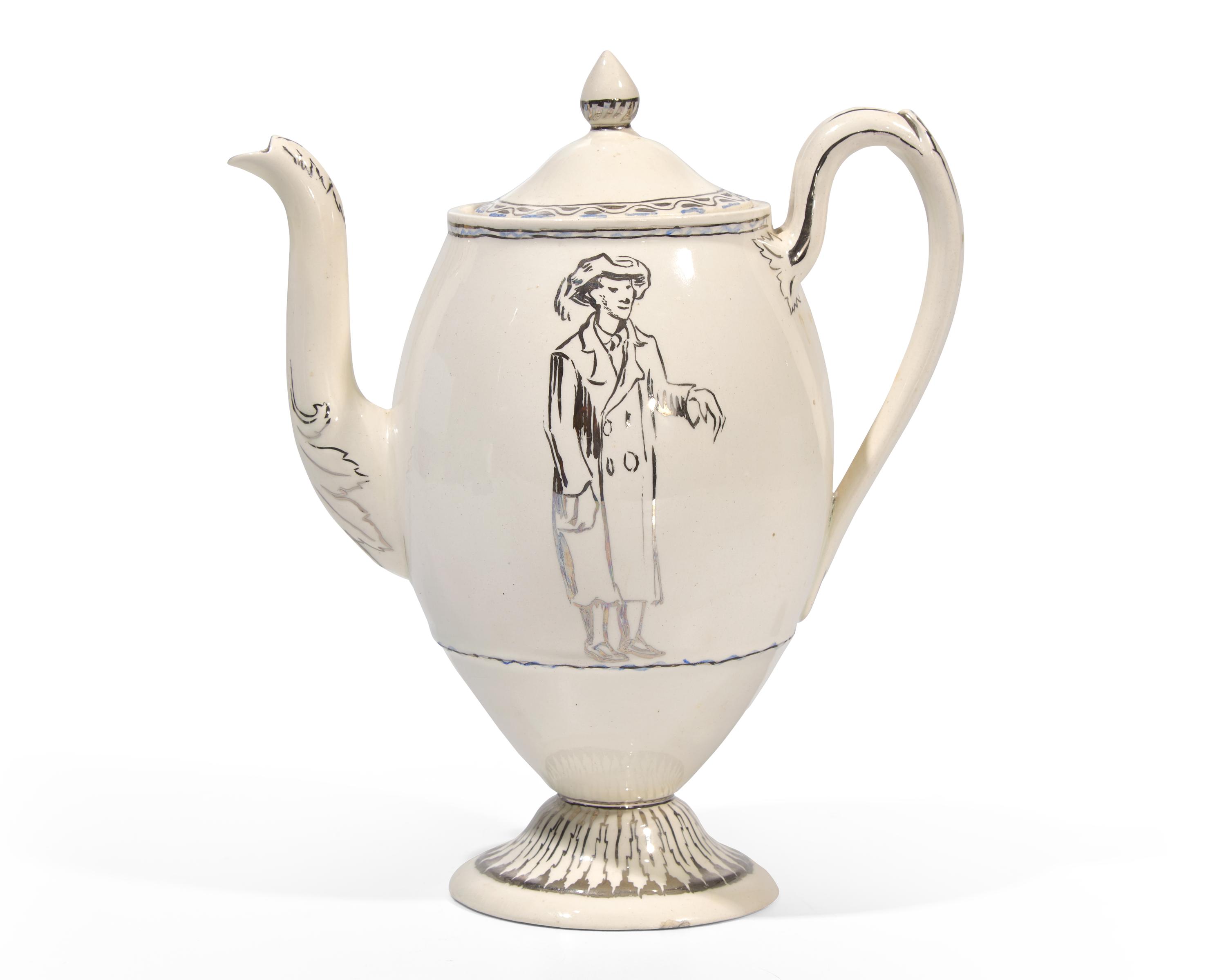 A Wedgwood Queensware Coffee Pot
