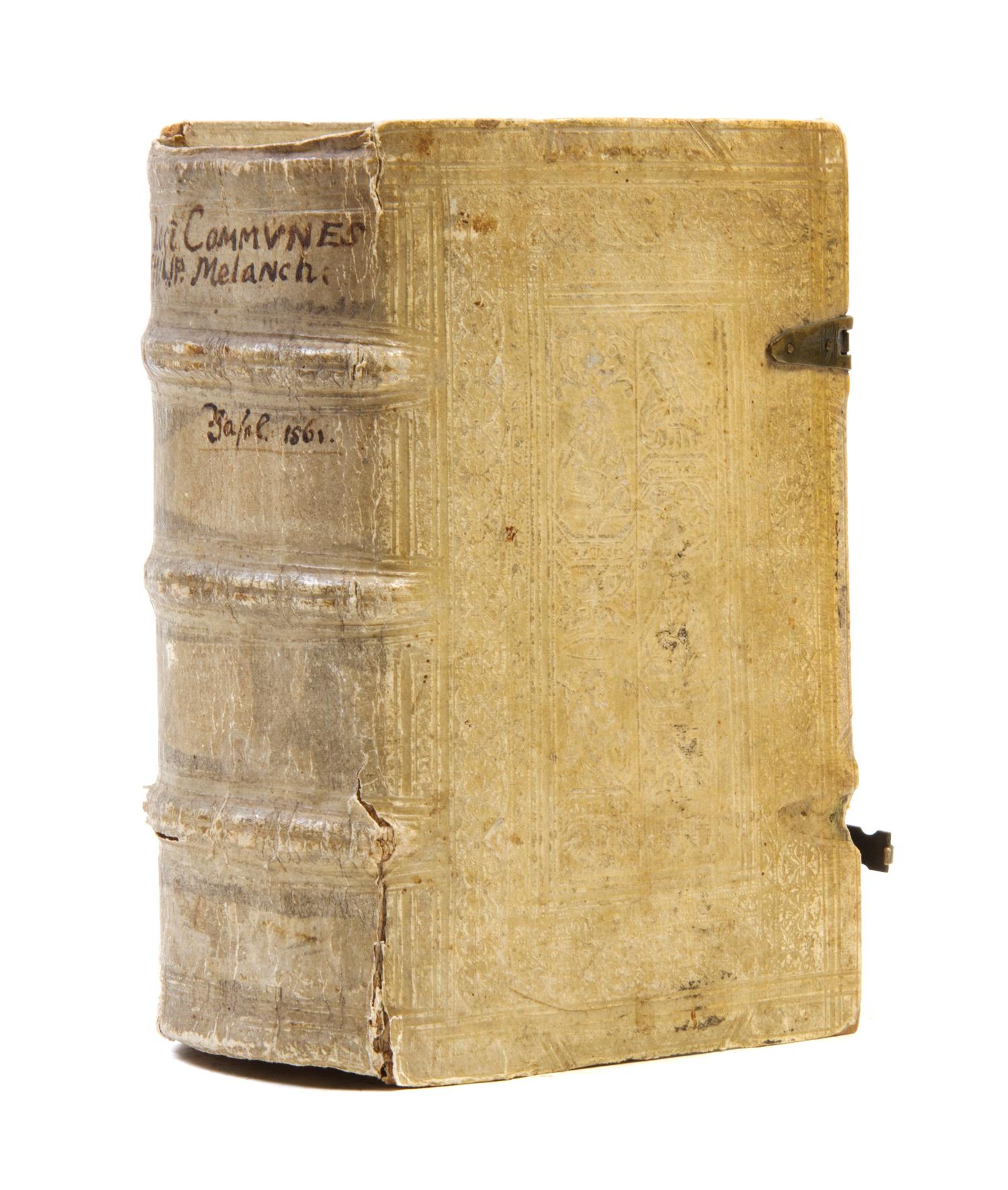 MELANCHTHON, PHILIP. Loci Communes theologic... bound with two others. Basil, 1561.