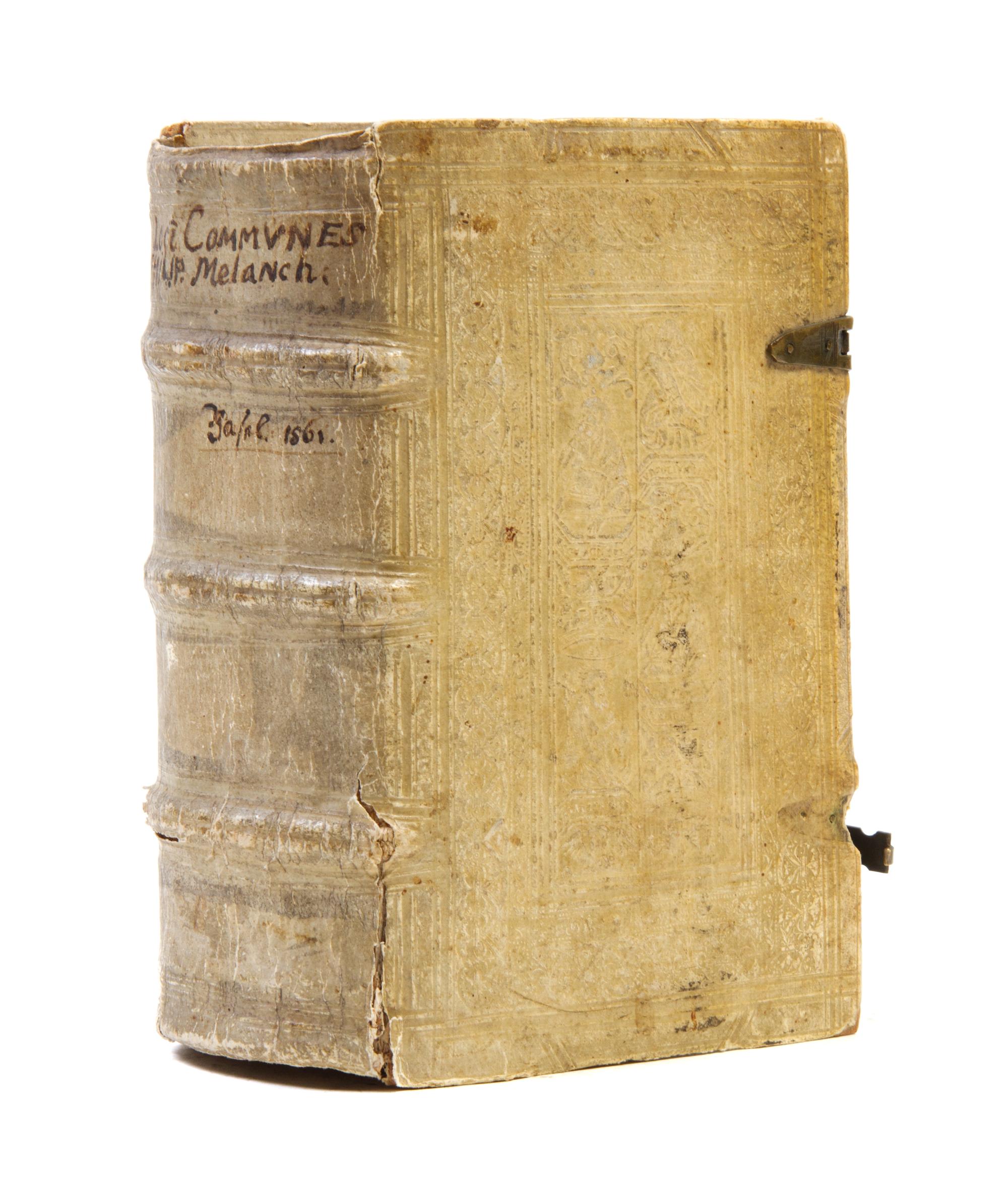 MELANCHTHON, PHILIP. Loci Communes theologic... bound with two others. Basil, 1561.