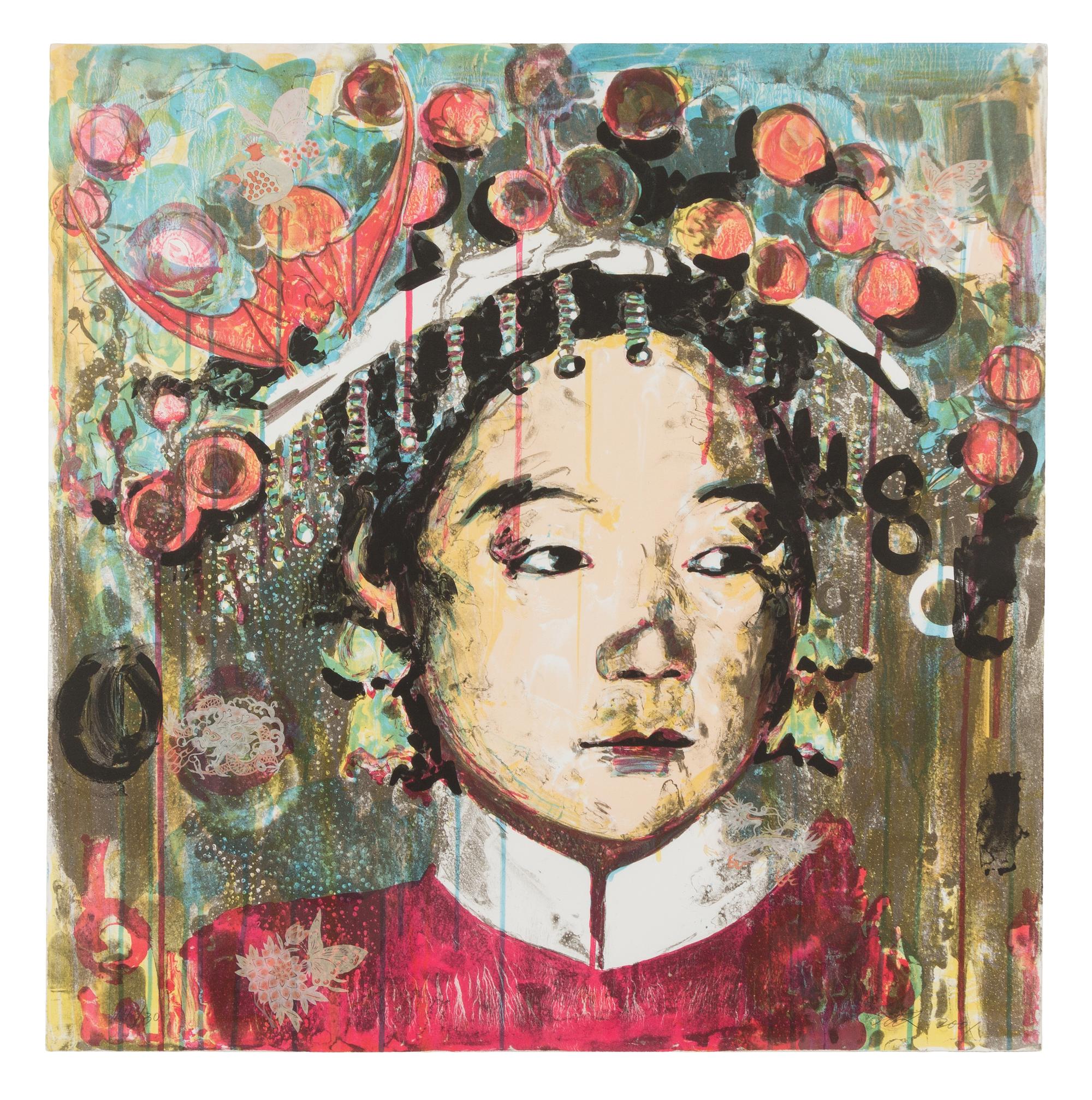 Hung Liu, (American/Chinese, b. 1948), The Bride, 2001
