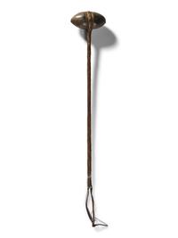 Plains Stone Club, with Painted Handle