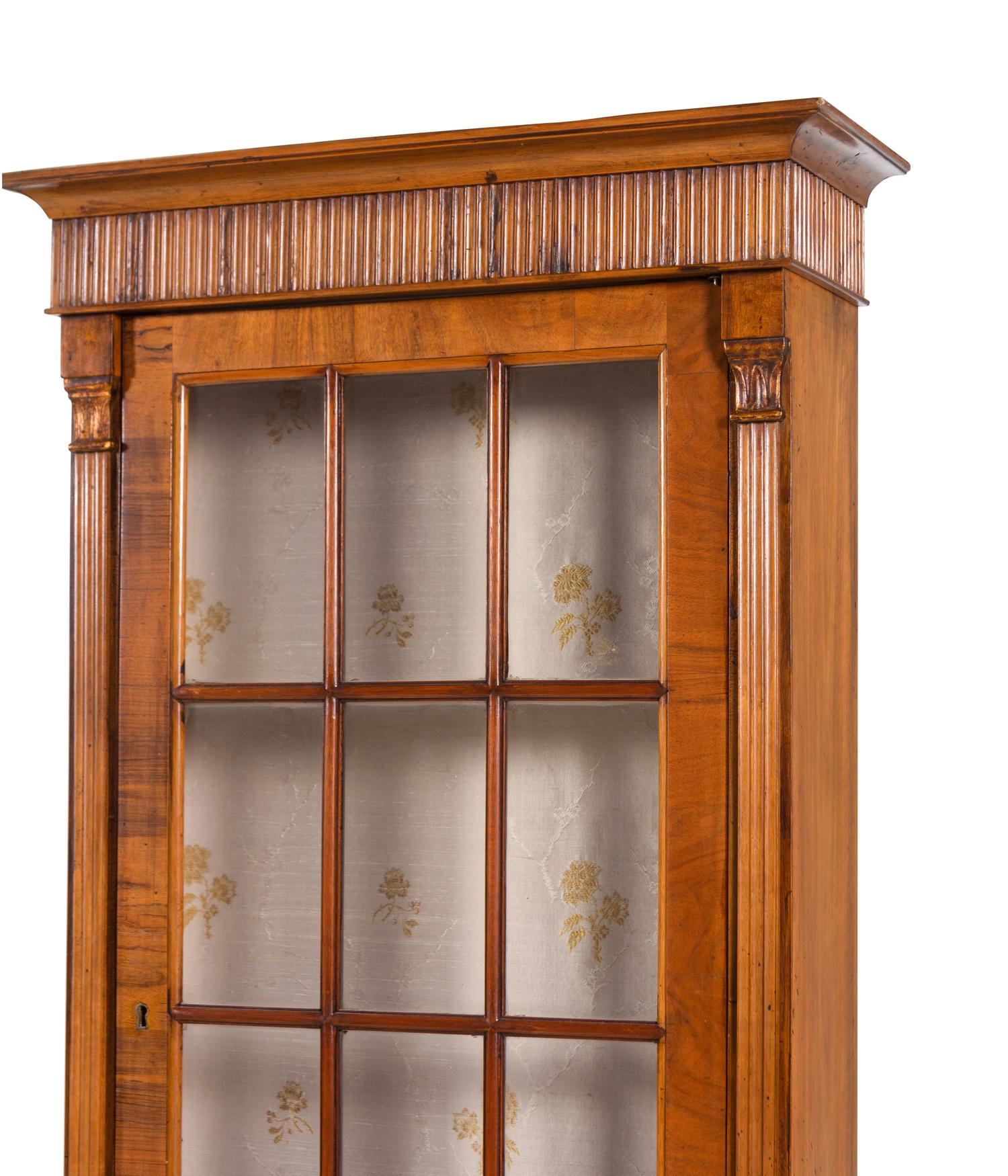 A Pair of Italian Walnut Cabinets